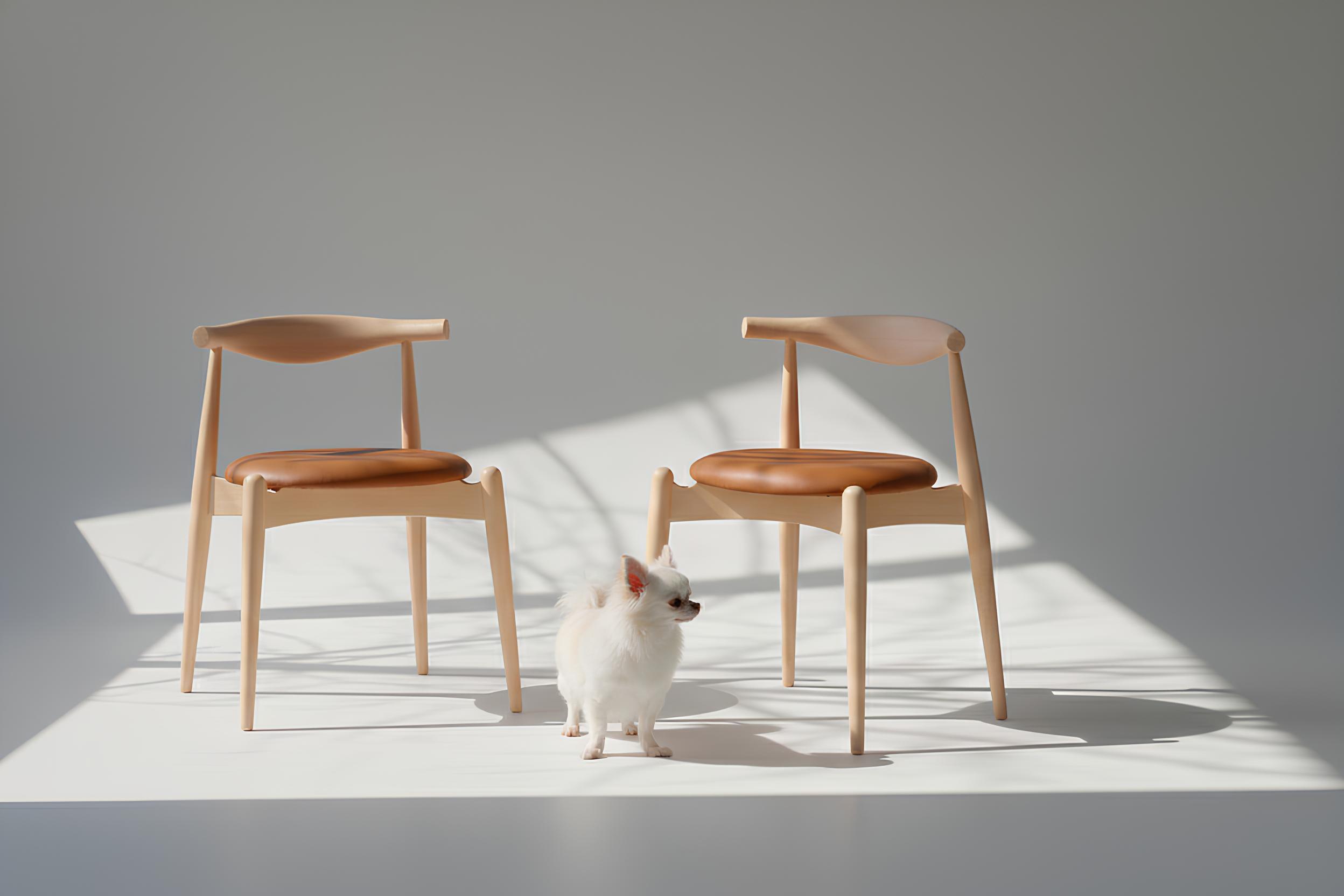 Cadeira Elbow - Tauari Hidrogenio, Couro Marrom 068 3